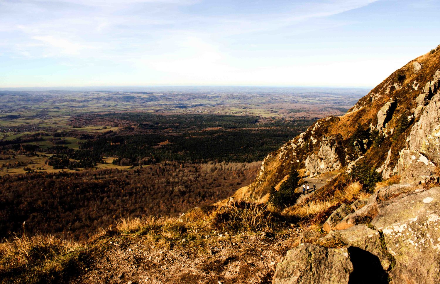 francia: terra di vulcani puy de dome