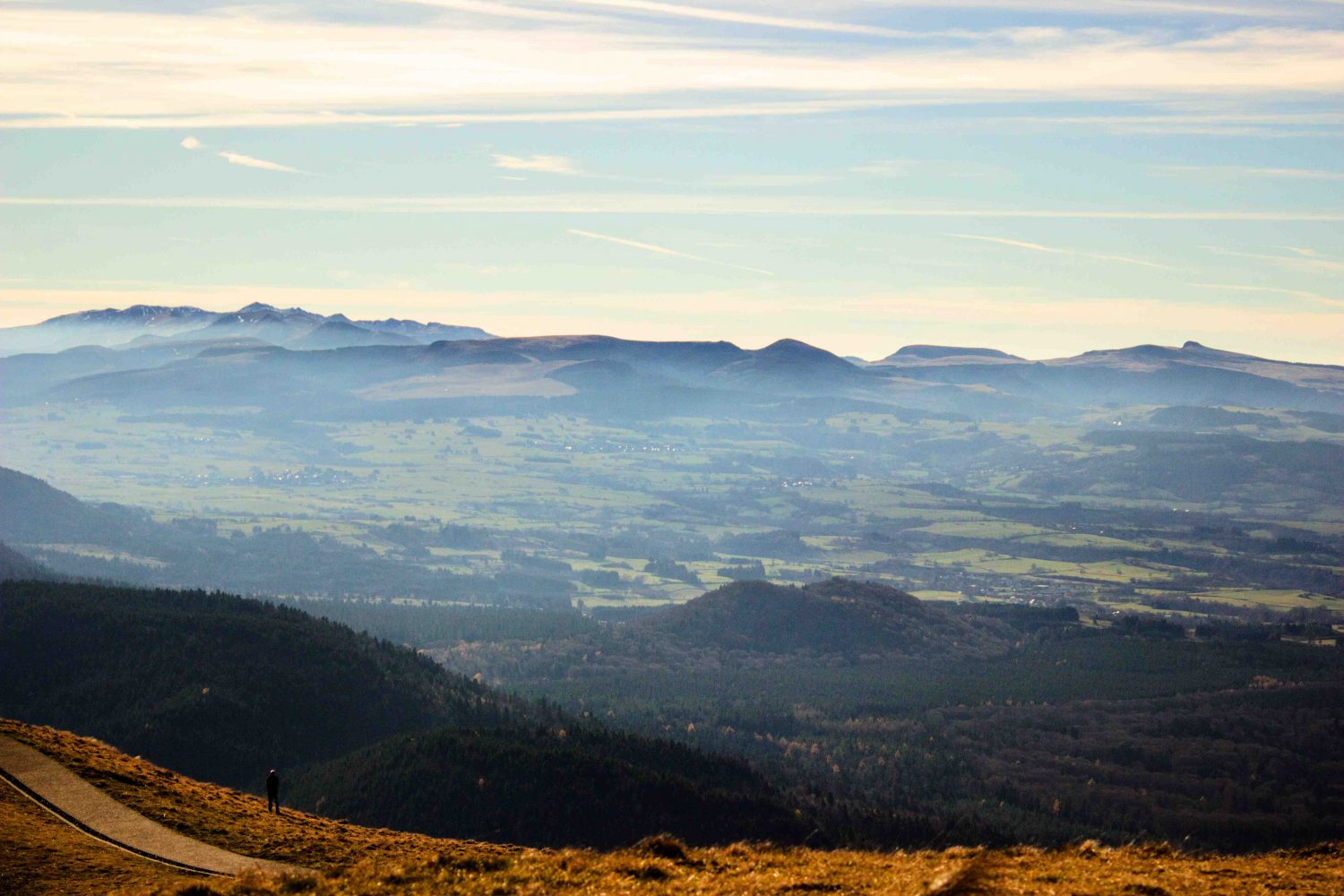 francia: terra di vulcani puy de dome