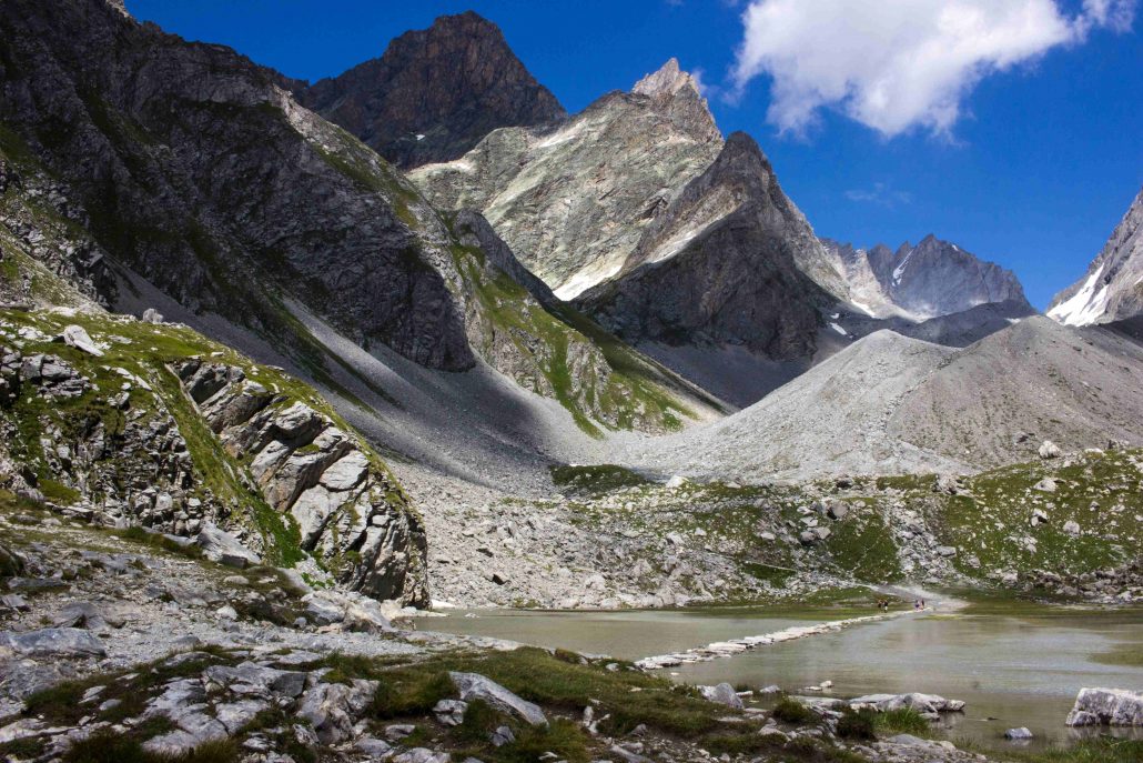 parc national de la vanoise: lac des vaches