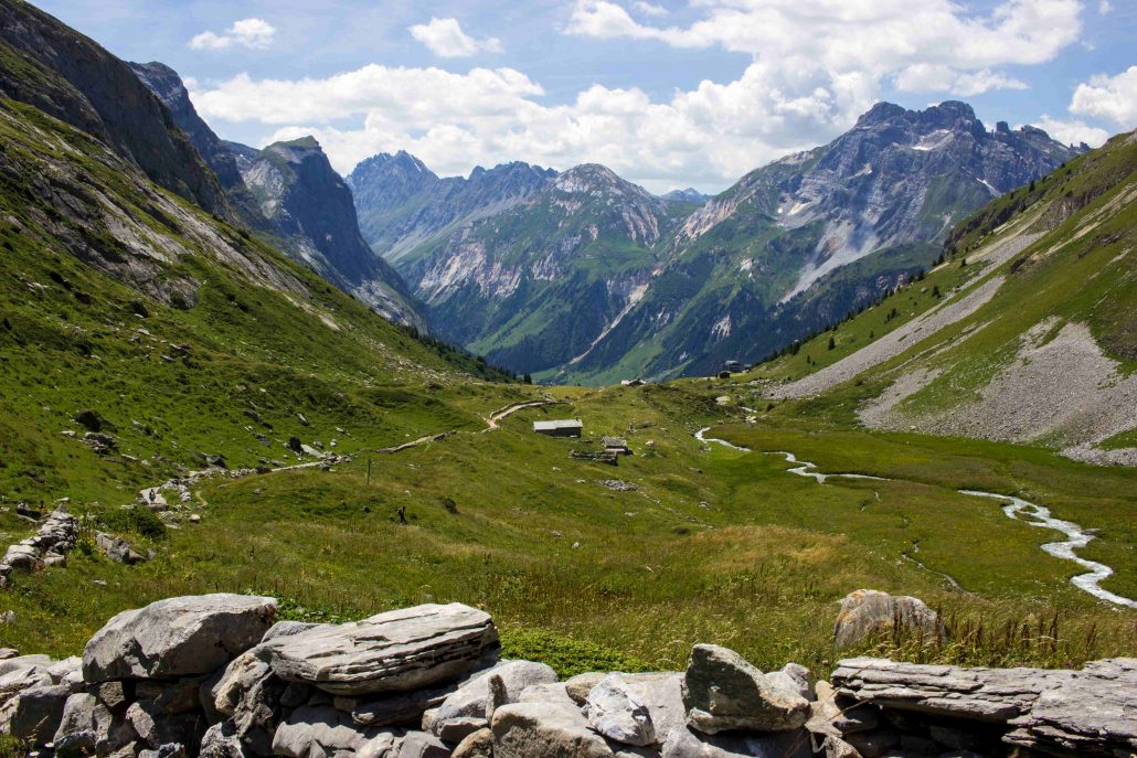 panorama del parco nazionale della vanoise