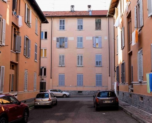 Quartiere popolare di Pavia