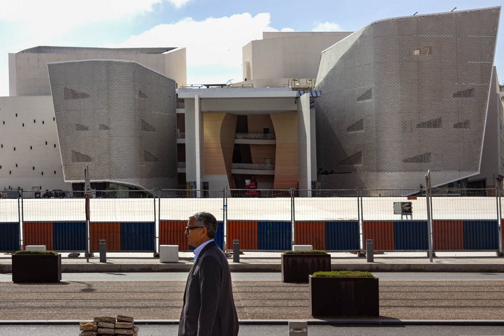 Casablanca: edificio moderno