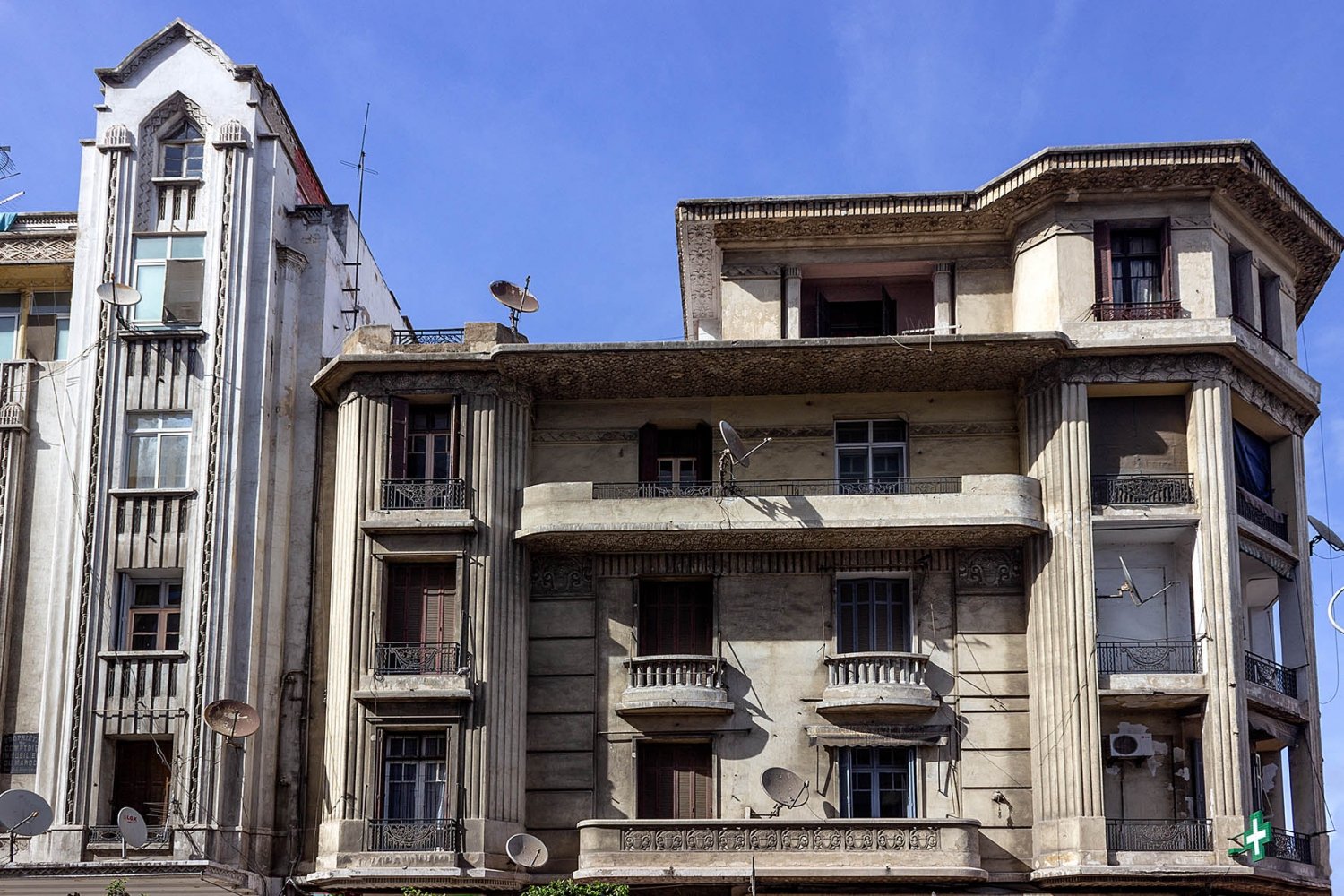 palazzi del centro di Casablanca