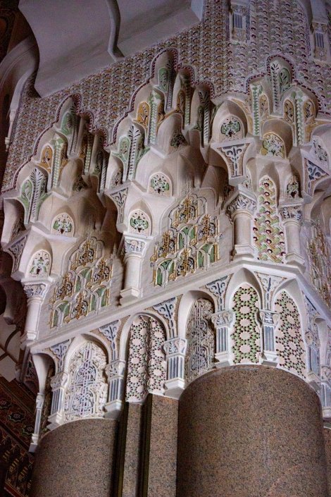 Moschea di Hassan II: dettaglio