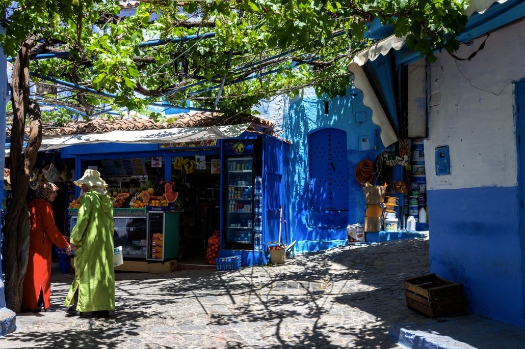 perché Chefchaouen è blu?